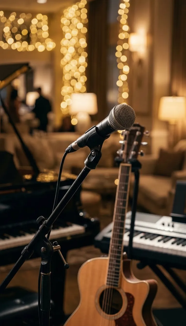 Escenario y público en evento