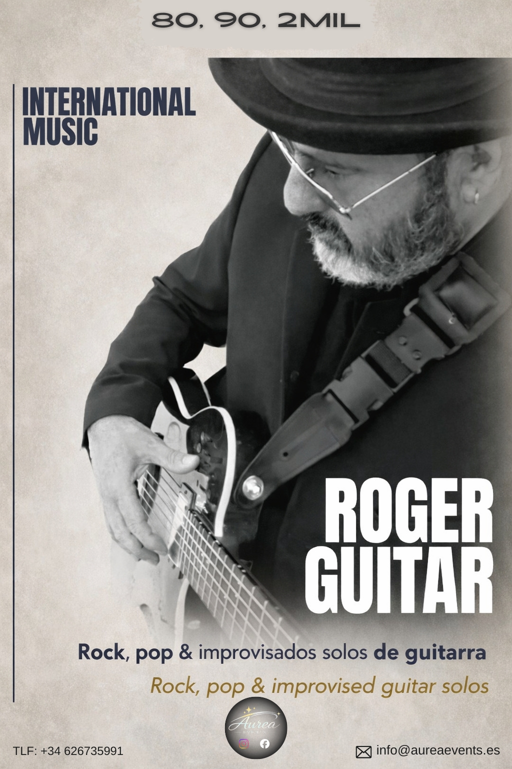 Cartel de Roger Guitar