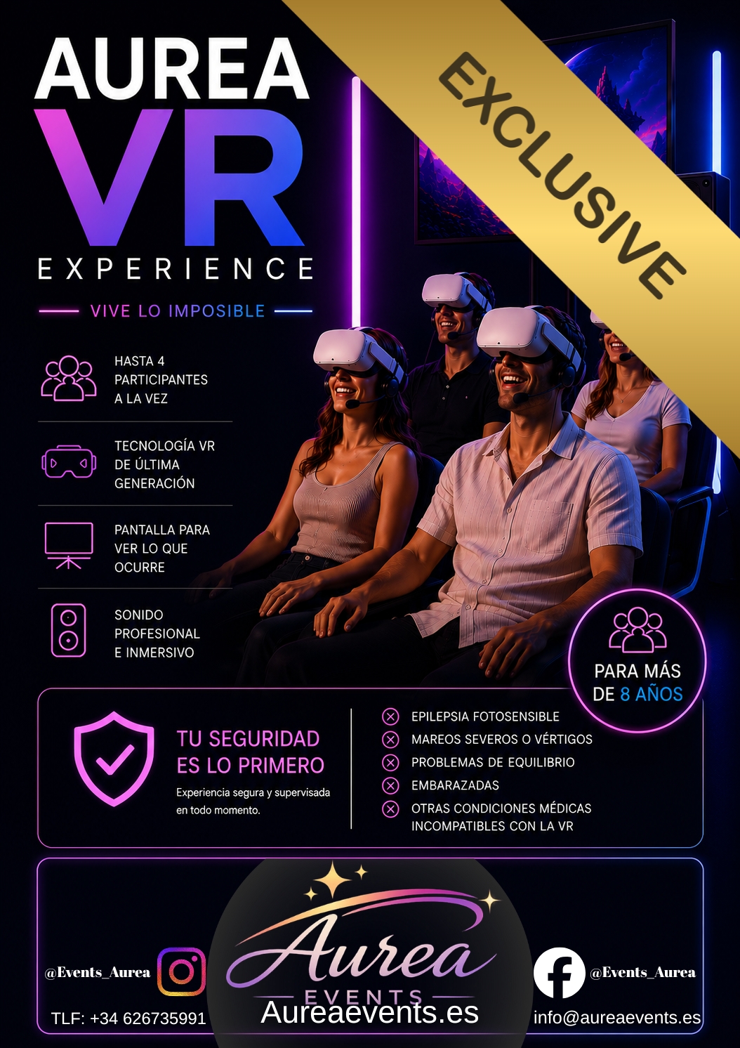 Cartel de Aurea VR Experience