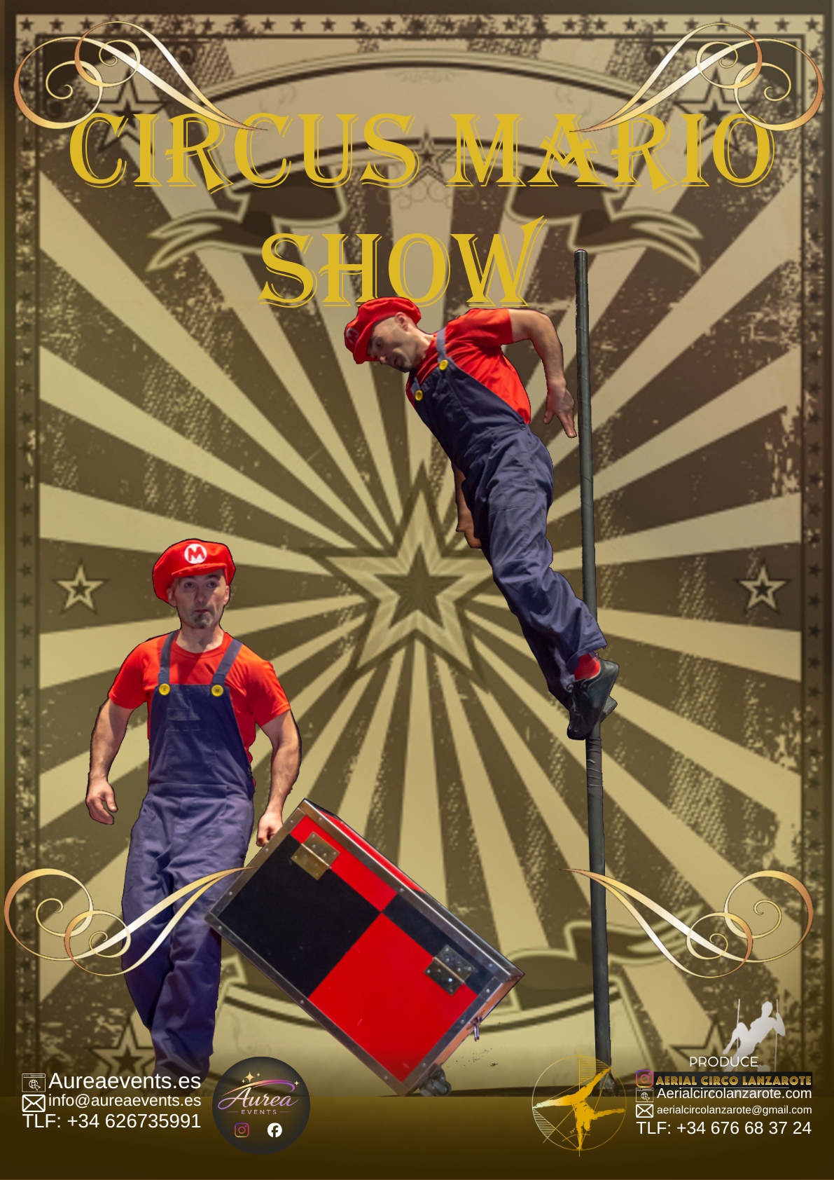 Cartel de CIRCUS MARIO SHOW
