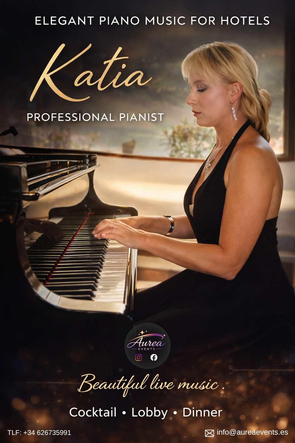 Cartel de Katia Pianista