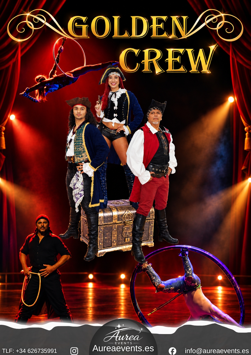 Cartel de GOLDEN CREW
