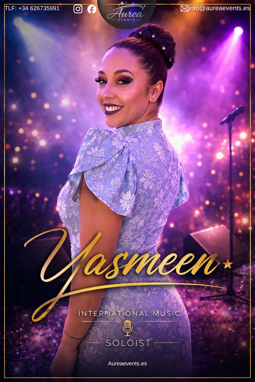 Cartel de Yasmeen - Voz