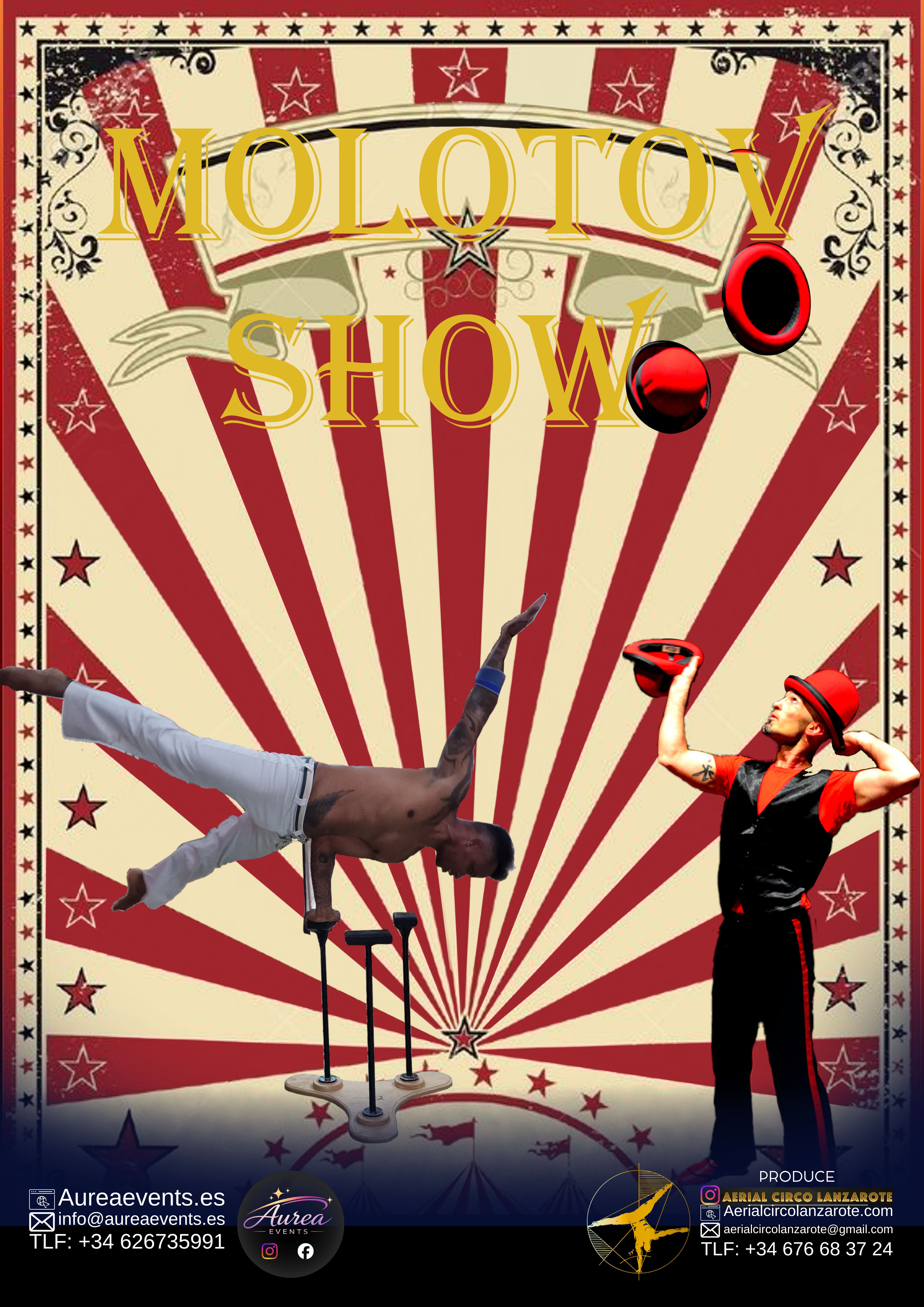 Cartel de MOLOTOV SHOW