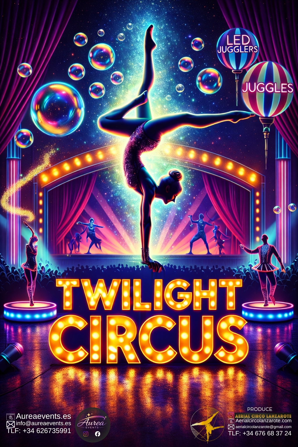 Cartel de Twilight LED Show