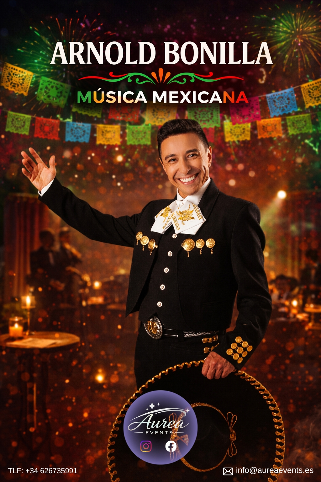 Cartel de Arnold Bonilla Mexicano