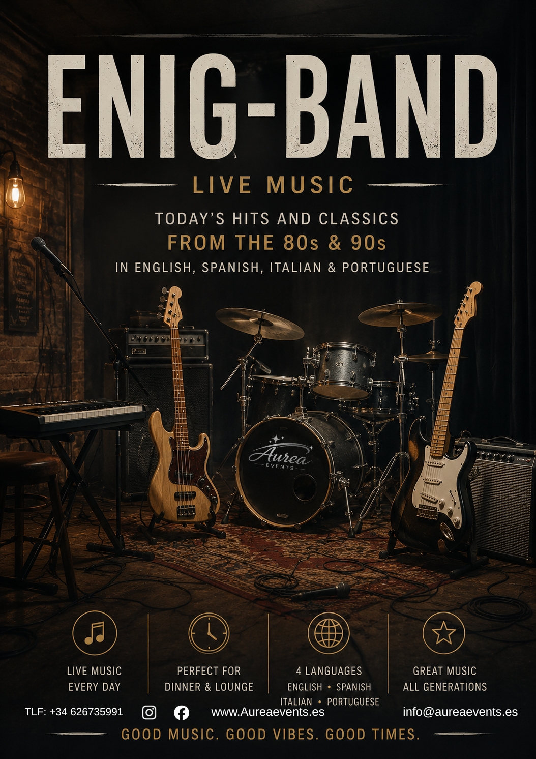Cartel de TRIO ENIG-BAND