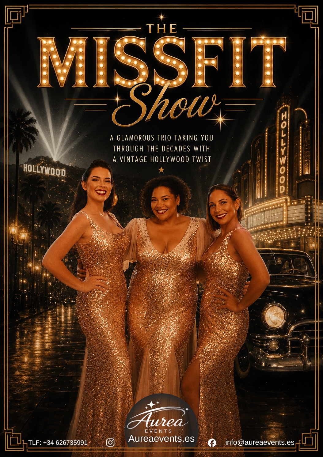 Cartel de THE MISSFIT SHOW