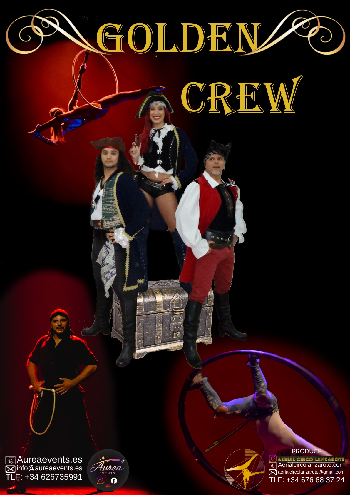 Cartel de GOLDEN CREW