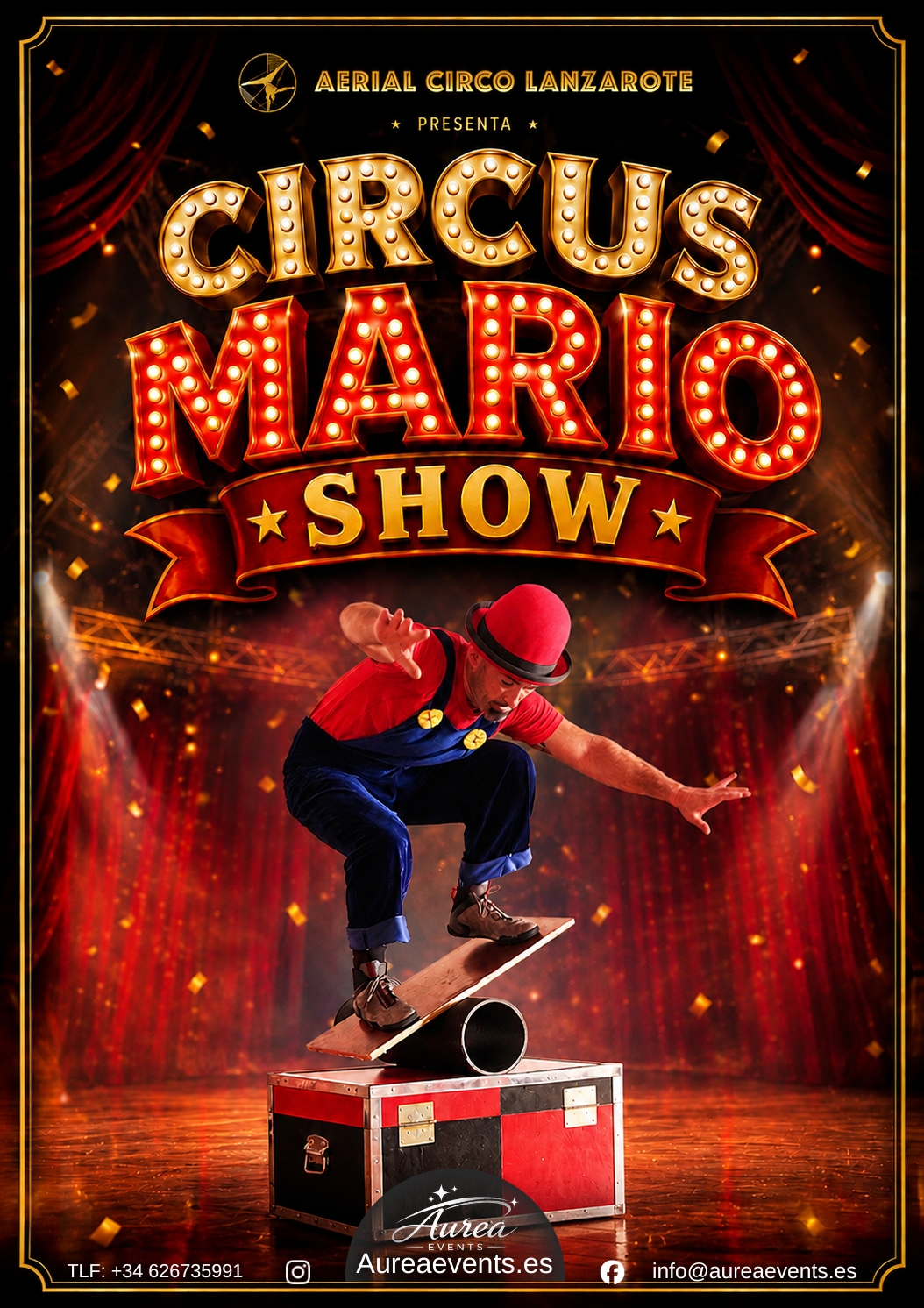 Cartel de CIRCUS MARIO SHOW
